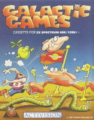 Galactic Games box art