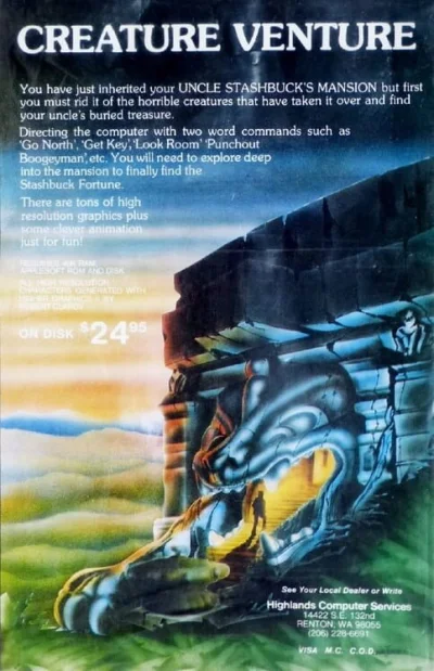 Creature Venture box art