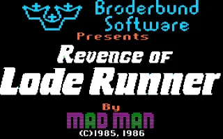 Revenge of Lode Runner box art