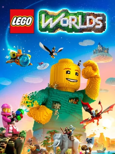 LEGO Worlds box art