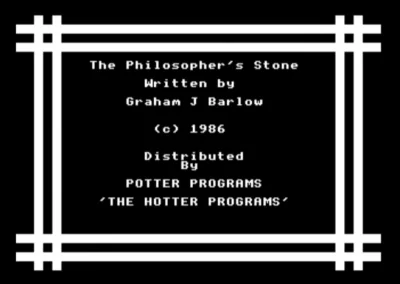 Philosopher's Stone, The box art