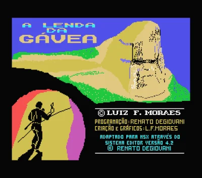 Lenda Da Gavea, A box art