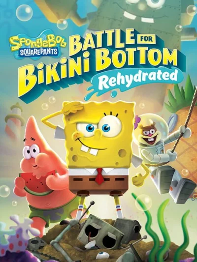 SpongeBob SquarePants: Battle for Bikini Bottom - Rehydrated box art