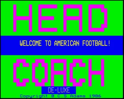 Head Coach Deluxe box art