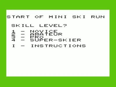 Ski box art