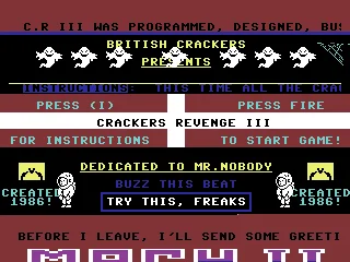 Crackers Revenge III box art