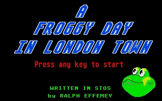Froggy Day In London Town, A box art