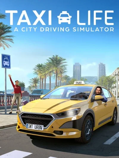 Taxi Life: A City Driving Simulator box art