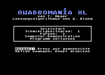 Quadromania Xl box art