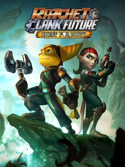 Ratchet & Clank Future - Quest for Booty box art