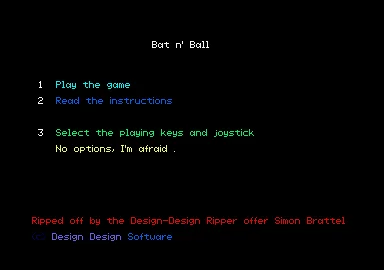 Bat N' Ball box art
