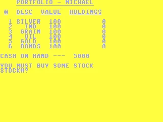 Stocks box art