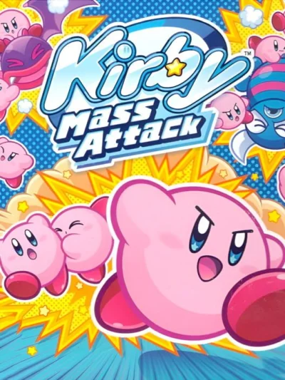 Kirby Mass Attack box art