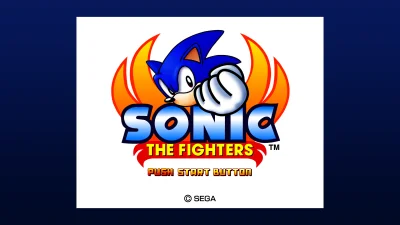 Sonic The Fighters box art