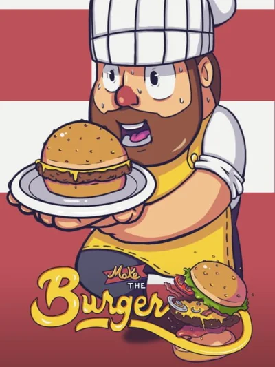 Make the Burger box art