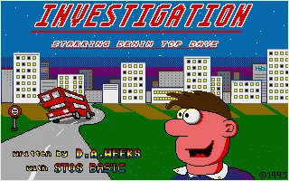 Investigation box art