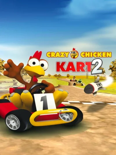 Crazy Chicken Kart 2 box art