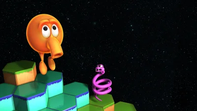 Q-bert Rebooted box art