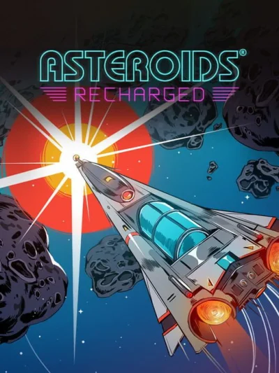 Asteroids: Recharged box art