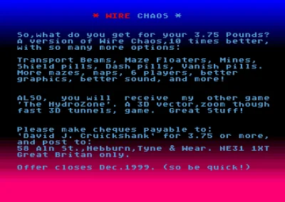 Wired Chaos box art