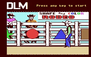 Shape and Color Rodeo box art