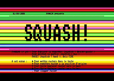 Squash box art