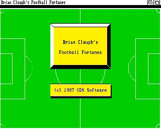 Brian Clough's Football Fortunes box art