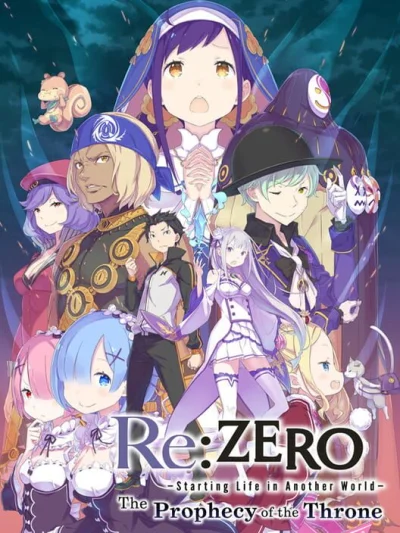 Re:Zero - Starting Life in Another World: The Prophecy of the Throne box art