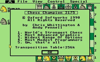 Chess Champion 2175 box art