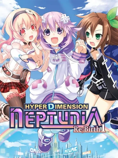 Hyperdimension Neptunia Re;Birth1 box art