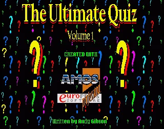 The Ultimate Quiz box art