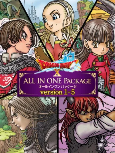 Dragon Quest X: All In One Package - Versions 1-5 box art