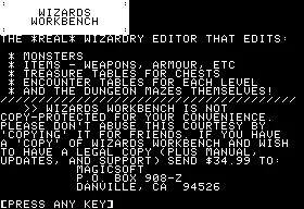 Wizards Workbench box art