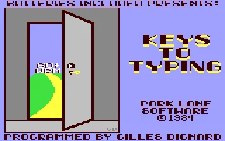 Keys To Typing box art