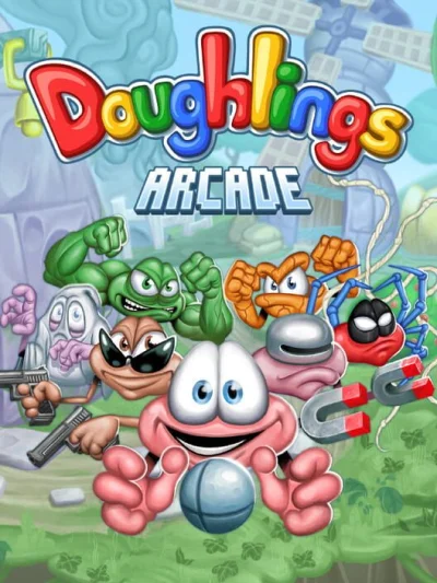 Doughlings: Arcade box art