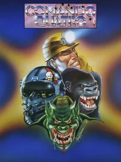 Comando Quatro box art