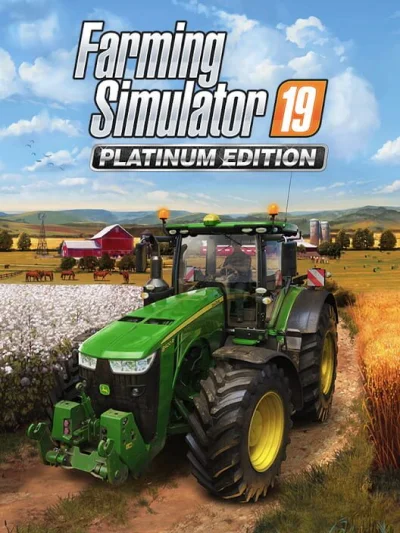 Farming Simulator 19: Platinum Edition box art