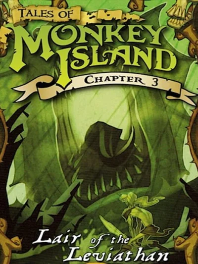 Tales of Monkey Island: Chapter 3 - Lair of the Leviathan box art