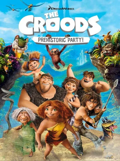 The Croods: Prehistoric Party! box art