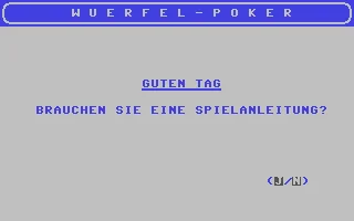 Wuerfelpoker box art
