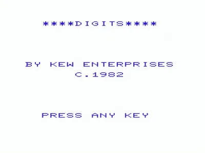 Digits box art