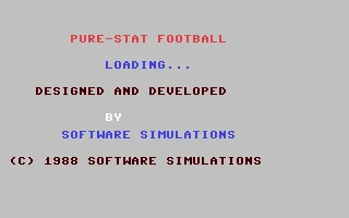 Pure-Stat Football box art