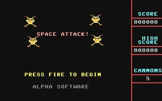 Space Attack! box art