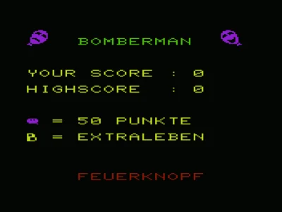 Bomberman box art