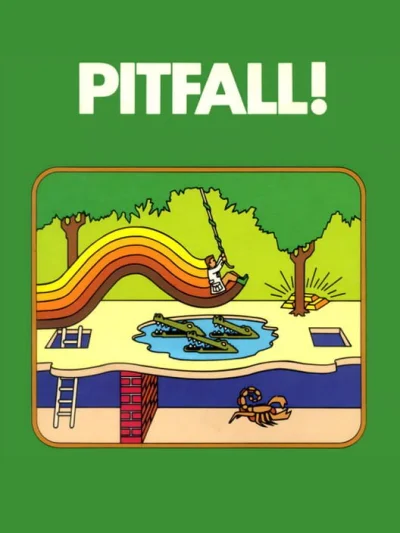 Pitfall II - Lost Caverns box art