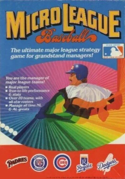 MicroLeague Baseball box art