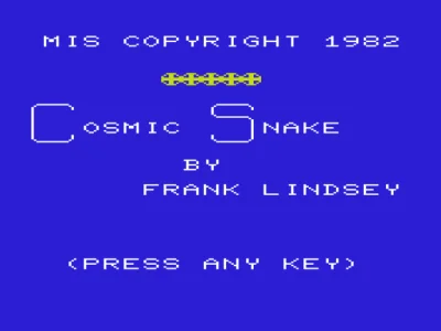 Cosmic Snake box art