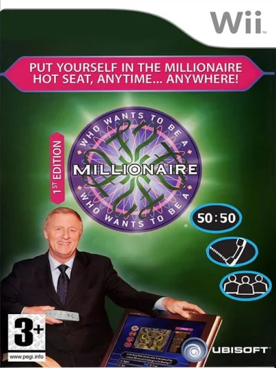 Who Wants to Be a Millionaire: 1st Edition box art