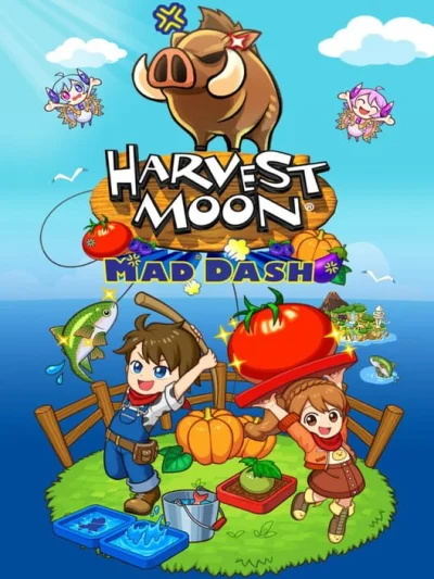 Harvest Moon: Mad Dash box art