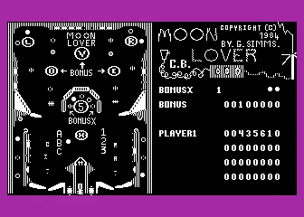 Moon Lover Pinball box art